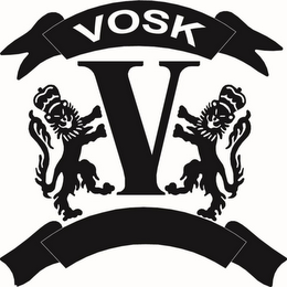 V VOSK logo