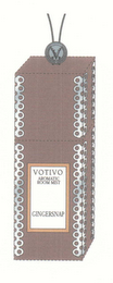 V VOTIVO AROMATIC ROOM MIST GINGERSNAP logo