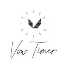 V VOW TIMER logo
