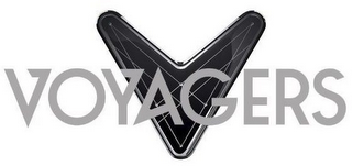 V VOYAGERS logo