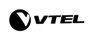 V VTEL logo