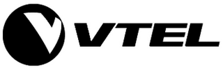 V VTEL logo