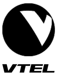 V VTEL logo