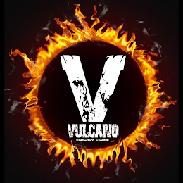 V VULCANO ENERGY DRINK logo