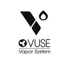 V VUSE VAPOR SYSTEM logo