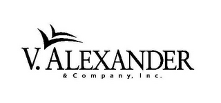 V. VV ALEXANDER & COMPANY, INC. logo