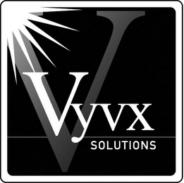 V VYVX SOLUTIONS logo
