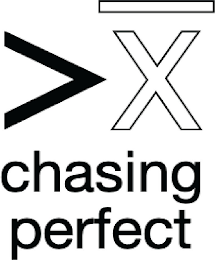 V  X CHASING PERFECT logo