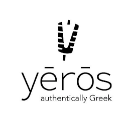 V YEROS AUTHENTICALLY GREEK logo