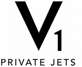 V1 PRIVATE JETS logo