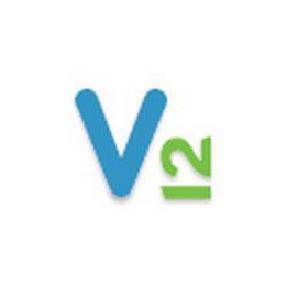 V12 logo