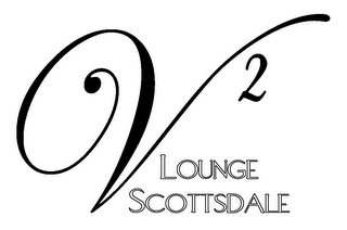 V2 LOUNGE SCOTTSDALE logo