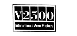 V2500 INTERNATIONAL AERO ENGINES logo