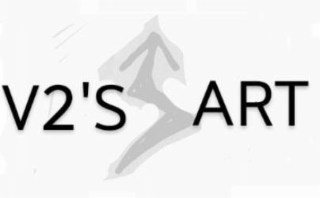 V2'S ART logo
