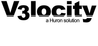 V3LOCITY A HURON SOLUTION logo