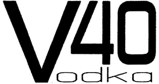 V40 VODKA logo