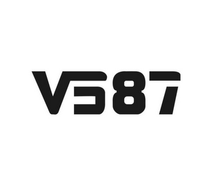 V587 logo