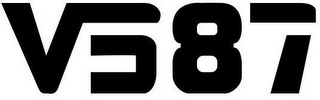 V587 logo