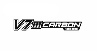V7 III CARBON MOTO GUZZI logo