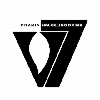 V7 VITAMIN SPARKLING DRINK logo