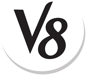 V8 logo