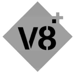 V8+ logo