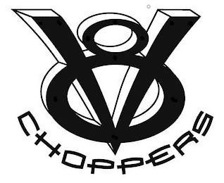 V8 CHOPPERS logo