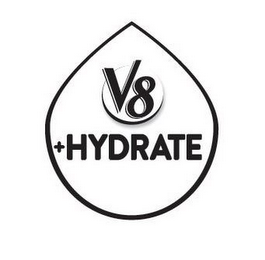 V8 +HYDRATE logo