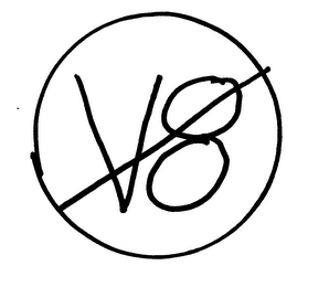 V8 NO V8 logo