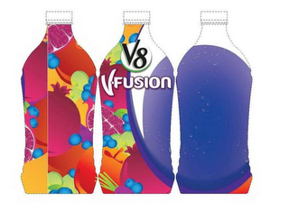 V8 V-FUSION logo