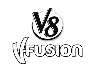 V8 V-FUSION logo
