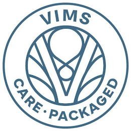 V8 VIMS CARE PACKAGED logo