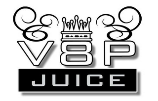 V8P JUICE logo
