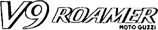 V9 ROAMER MOTO GUZZI logo