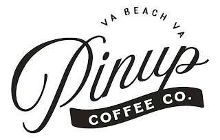 VA BEACH VA PINUP COFFEE CO. logo