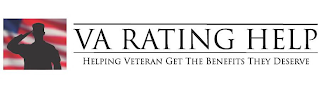 VA RATING HELP HELPING VETERAN GET THE BENEFITS THEY DESERVE logo