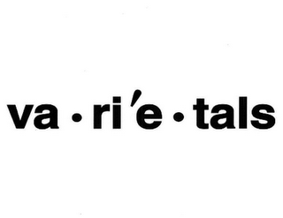 VA RI E TALS logo