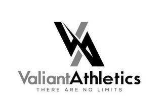 VA VALIANTATHLETICS THERE ARE NO LIMITS logo