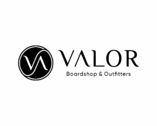 VA VALOR BOARDSHOP & OUTFITTERS logo