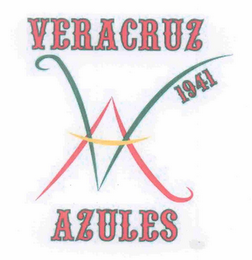VA VERACRUZ 1941 AZULES logo