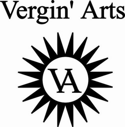 VA VERGIN' ARTS logo
