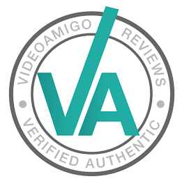 VA VERIFIED AUTHENTIC VIDEOAMIGO REVIEWS logo