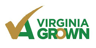 VA VIRGINIA GROWN logo