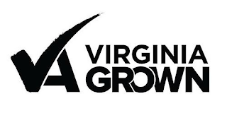 VA VIRGINIA GROWN logo