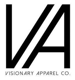VA VISIONARY APPAREL CO. logo
