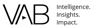 VAB INTELLIGENCE. INSIGHTS. IMPACT. logo