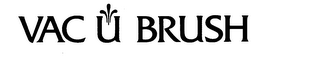 VAC U BRUSH logo