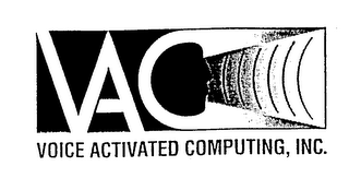 VAC VOICE ACTIVATED COMPUTING, INC. logo