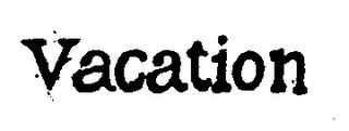 VACATION logo