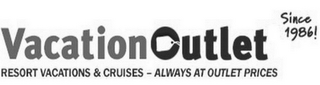 VACATION OUTLET SINCE 1986! RESORT VACATIONS & CRUISES - ALWAYS AT OUTLET PRICES logo